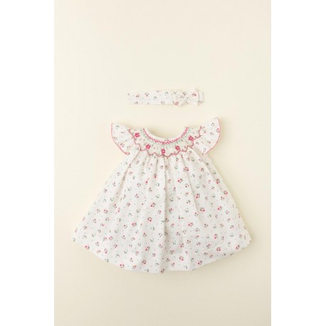 VESTIDO BORDINO NIÑA REF 6239 ESTAMPADO