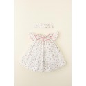 VESTIDO BORDINO NIÑA REF 6239 ESTAMPADO