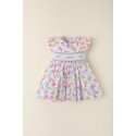 VESTIDO BORDINO NIÑA 6292 ESTAMPADO MARIPOSAS