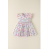 VESTIDO BORDINO NIÑA 6292 ESTAMPADO MARIPOSAS