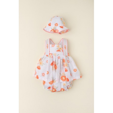 VESTIDO BORDINO REF 6289 NARANJA