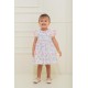 VESTIDO BORDINO NIÑA 6292 ESTAMPADO MARIPOSAS