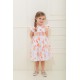VESTIDO BORDINO NIÑA REF 6300 NARANJA
