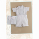CONJUNTO BORDINO NIÑO REF 1284 BLANCO