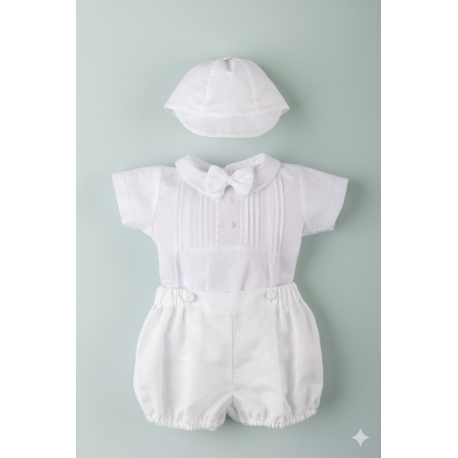 CONJUNTO NIÑO REF 1233 BLANCO