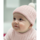 GORRO EN HILO REF 081ROSA