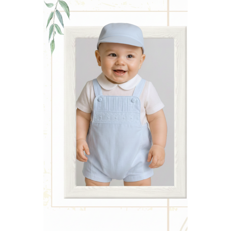 CONJUNTO BORDINO NIÑO REF 1445 AZUL