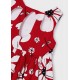 VESTIDO MINI NIÑA REF 3917 ROJO