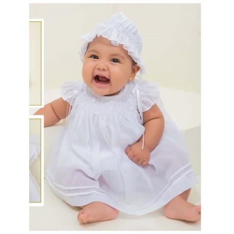 BORDINO VESTIDO BAUTIZO NIÑA REF 3610