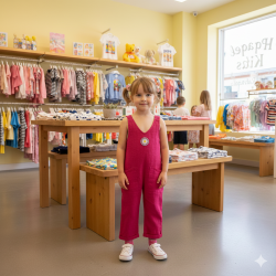 ENTERIZO NIÑA REF 316-7024 FUCSIA