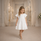 VESTIDO NIÑA REF 15411 BLANCO