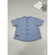 CAMISA BABY NIÑO REF 302-24002 AZUL