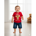 LOSAN CAMISETA NIÑO 117-1001AL ROJO