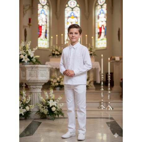 CONJUNTO NIÑO REF 1452 BLANCO