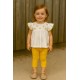 CONJUNTO BABY NIÑA REF 318-1013 BLANCO-AMARILLO