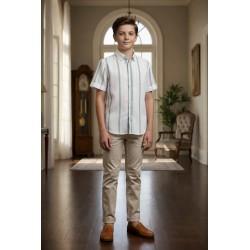 CAMISA NIÑO REF 6946 VERDE