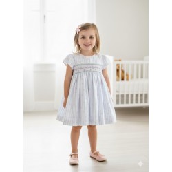 VESTIDO BORDINO REF 6377 AZUL