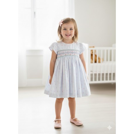 VESTIDO BORDINO REF 6377 AZUL
