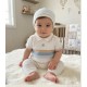 AJUAR NIÑO JUMPER + GORRO REF 000 AZUL