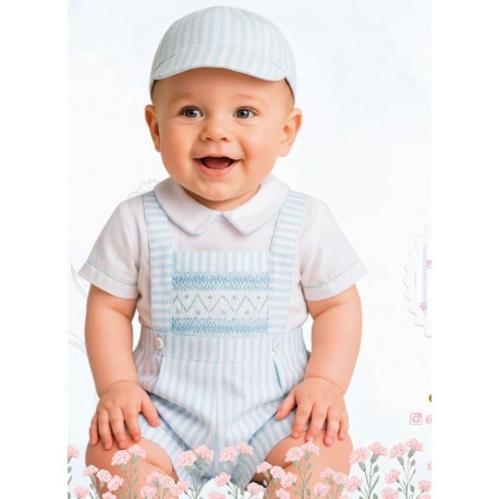 CONJUNTO BORDINO NIÑO REF 1443 AZUL