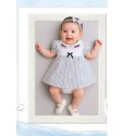 VESTIDO BORDINO NIÑA REF 6335 MARINERO