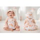 VESTIDO BORDINO REF 6289 NARANJA