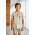 CAMISA NIÑO REF 6943 BEIGE