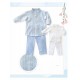 CONJUNTO BORDINO NIÑO REF 1451 AZUL