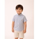 CAMISA BABY REF 2233 RAYAS AZUL