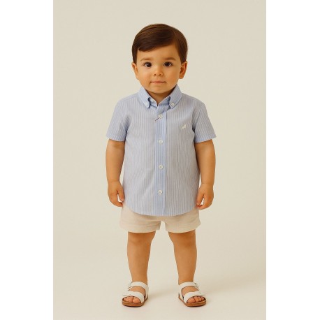 CAMISA BABY REF 2234 AZUL