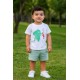 CONJUNTO BABY NIÑO REF 602-24005 BLANCO-VERDE
