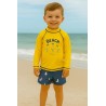 CONJUNTO BABY NIÑO PLAYERO REF 703-24005 AMARILLO