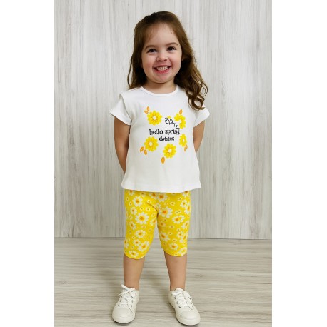 CONJUNTO BABY NIÑA REF 602-24003 BLANCO