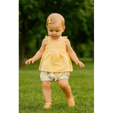 CONJUNTO LOSAN NIÑA REF 602-24008 AMARILLO