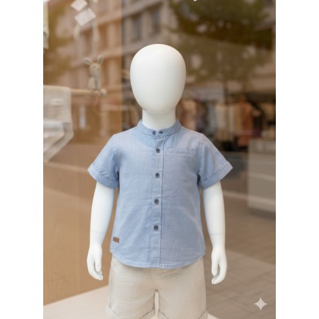 CAMISA BABY NIÑO REF 302-24002 AZUL