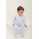 CONJUNTO BORDINO NIÑO REF 1400L AZUL RAYAS
