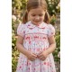 VESTIDO BORDINO NIÑA REF 6293 ESTAMPADO FLORES