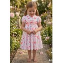 VESTIDO BORDINO NIÑA REF 6293 ESTAMPADO FLORES