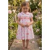 VESTIDO BORDINO NIÑA REF 6293 ESTAMPADO FLORES