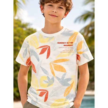 CAMISETA NIÑO REF 103-24016 CRUDO