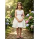 VESTIDO OJALILLO BORDINO REF 6285 BLANCO