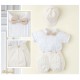 CONJUNTO BORDINO REF 1379 BLANCO-CRUDO