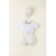 CONJUNTO BORDINO REF 1379 BLANCO-CRUDO