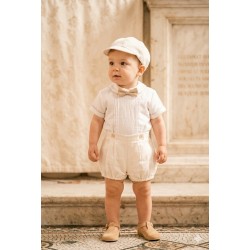 CONJUNTO BORDINO REF 1379 BLANCO-CRUDO