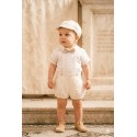 CONJUNTO BORDINO REF 1379 BLANCO-CRUDO