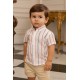 CAMISA BABY REF 2239 RAYAS ROJO AZUL