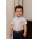 CAMISA BABY REF 2239 RAYAS ROJO AZUL
