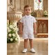 CONJUNTO BORDINO NIÑO REF 1284 BLANCO