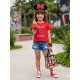 BLUSA MINIE NIÑA REF 303-24032 ROJA