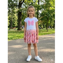 VESTIDO MINI NIÑA REF 501-24056 BLANCO